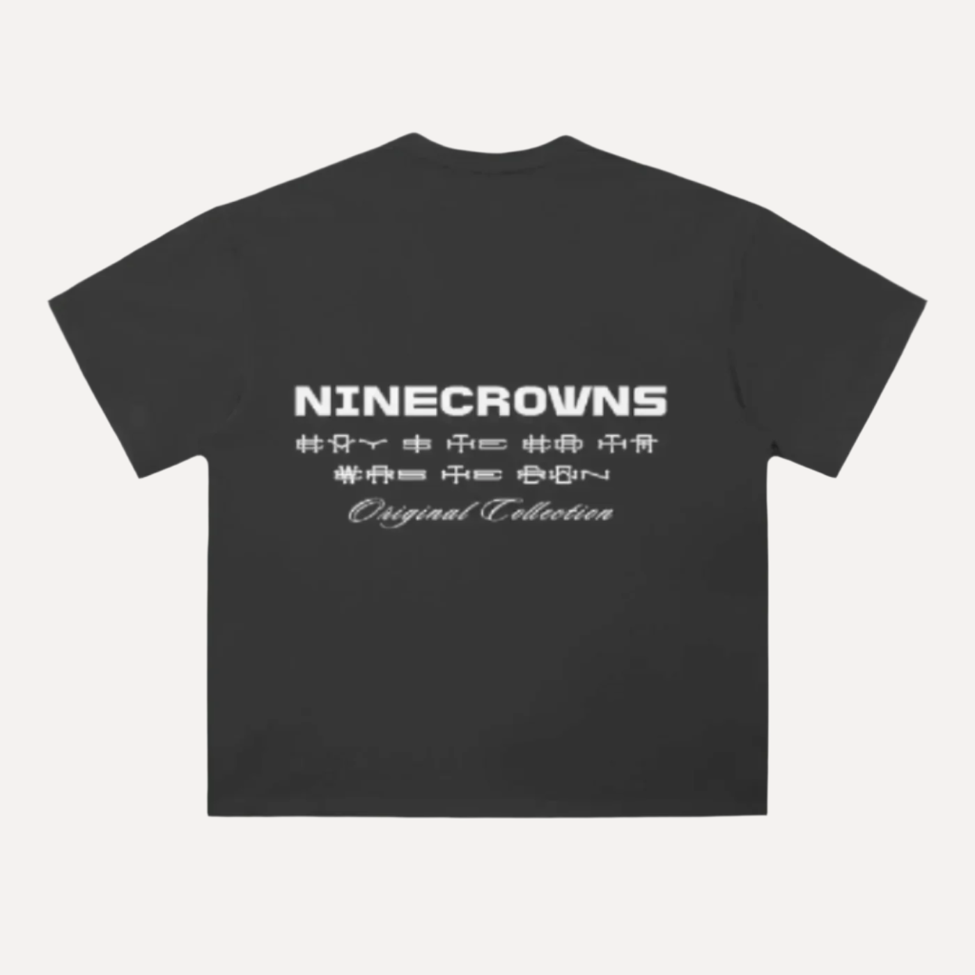 The Code black heavyweight T-shirt