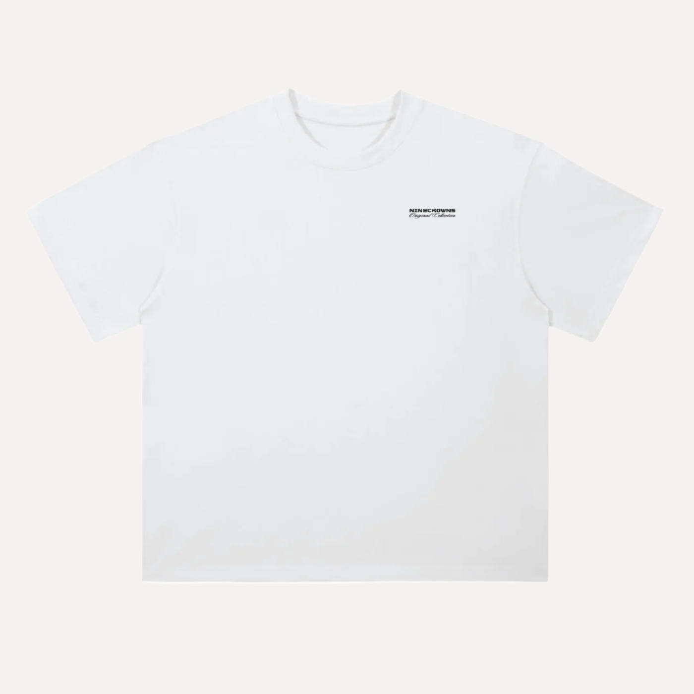 Gorgon in Pink Graphic Heavyweight White Loose Fit T-shirt