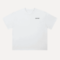 Gorgon in Pink Graphic Heavyweight White Loose Fit T-shirt