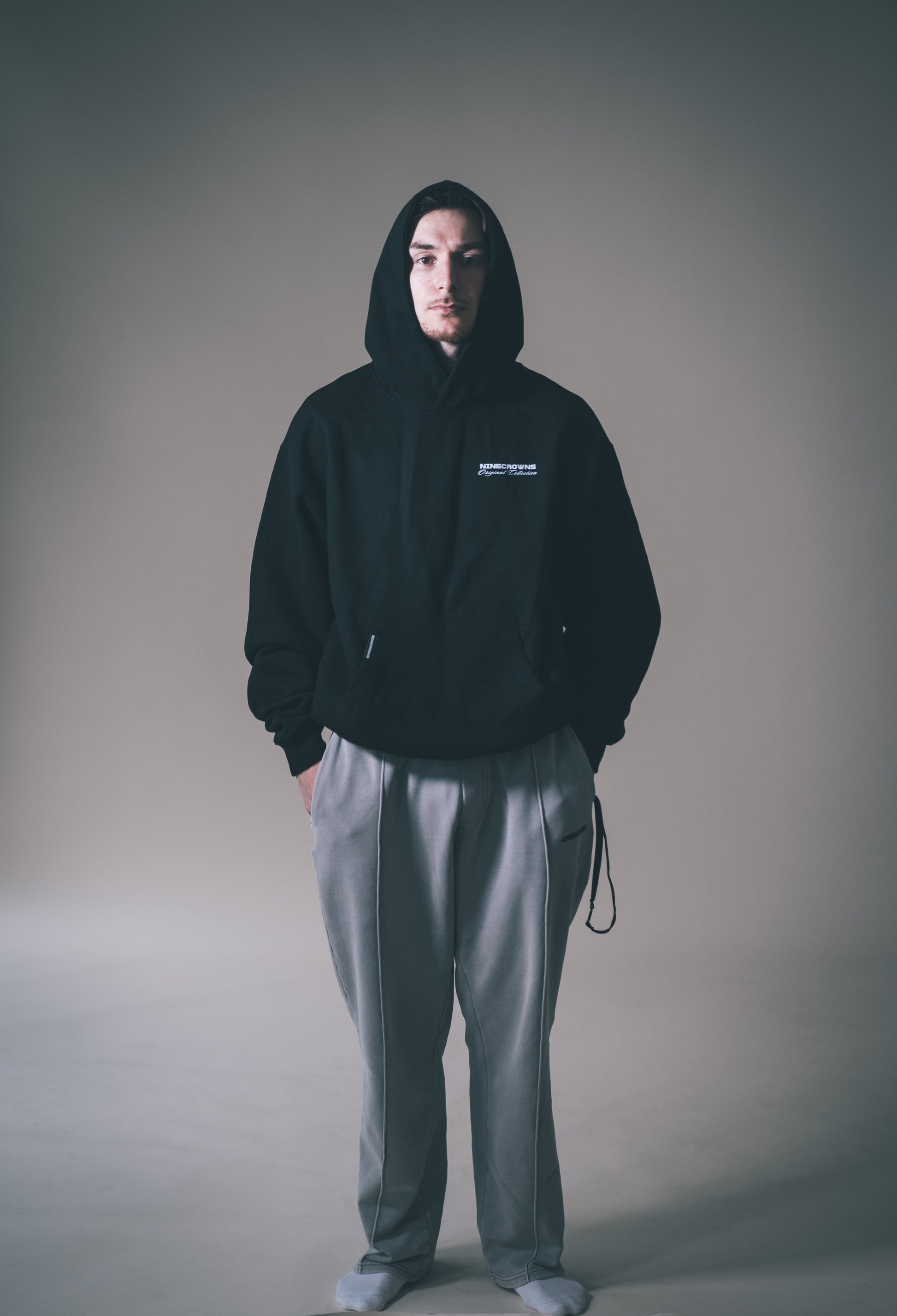 The Code Luxury Oversized Graphic Hoodie