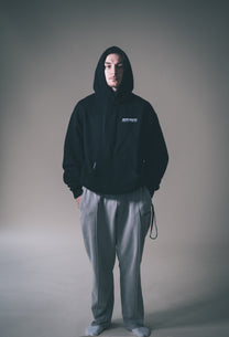 The Code Luxury Oversized Graphic Hoodie