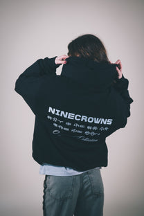 The Code Luxury Oversized Graphic Hoodie