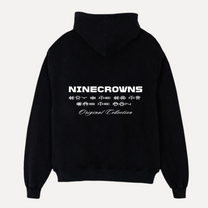 The Code Luxury Oversized Graphic Hoodie