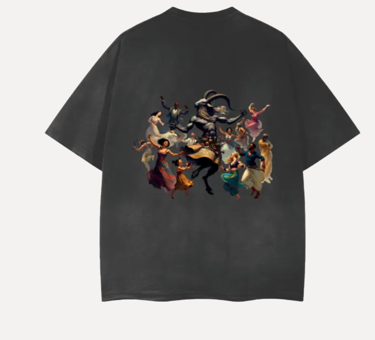 Dance of the Damned T-Shirt – Vintage Wash Retro-Inspired Style