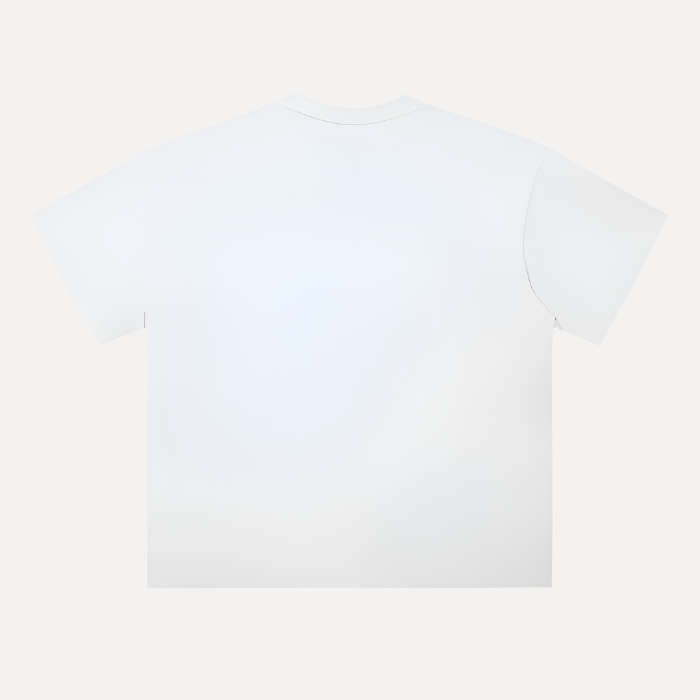 Sainted Row Drop Shoulder White T-shirt